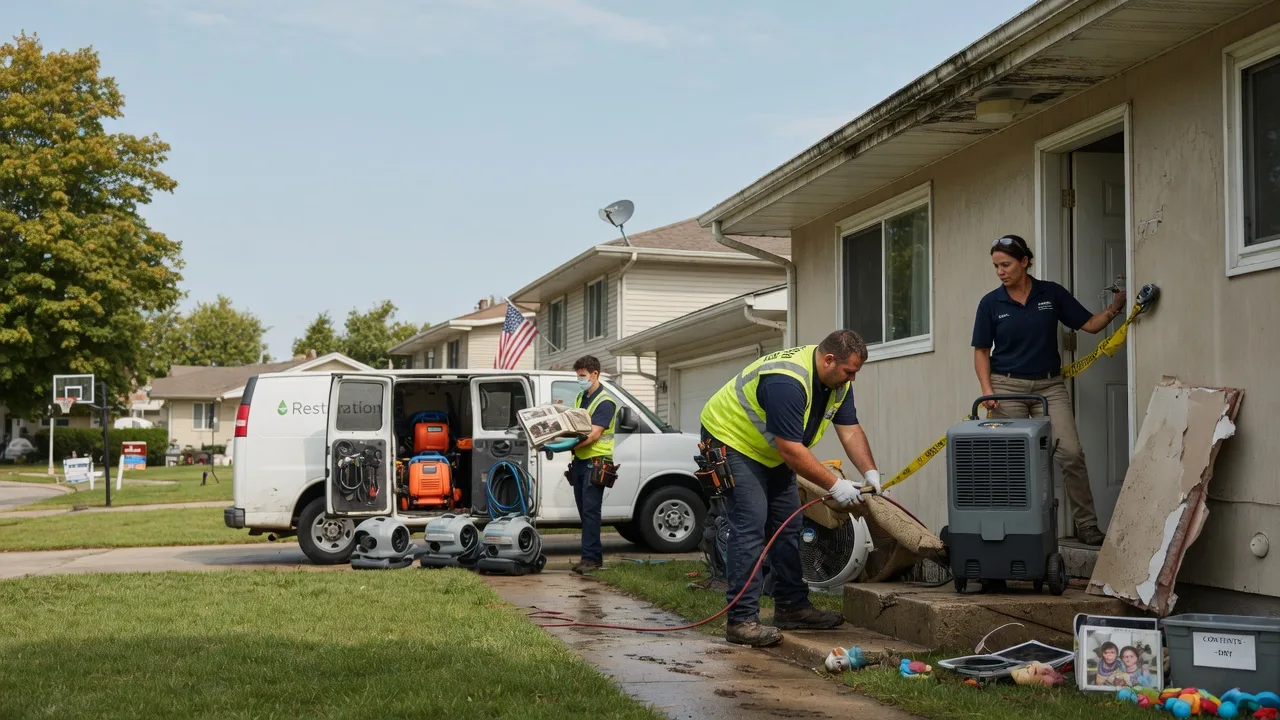 Water Damage Restoration in Friendship, IN near me